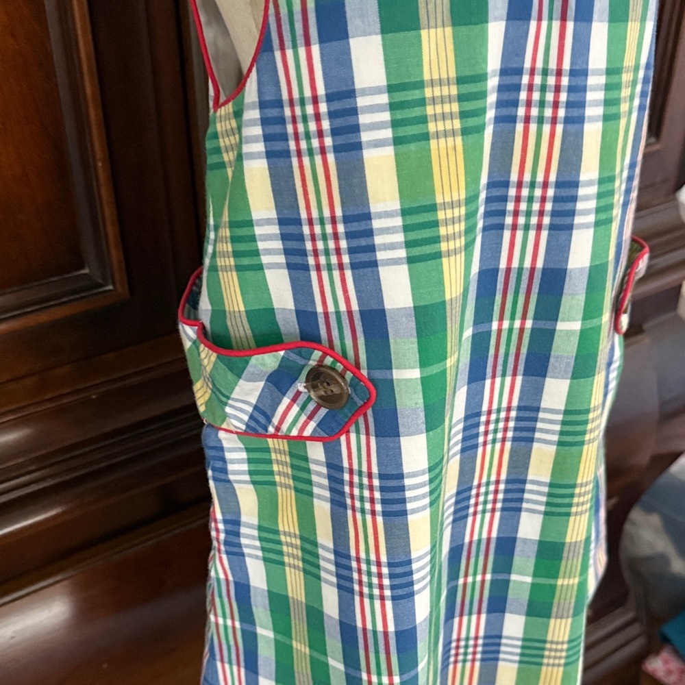 Girls THE BEAUFORT BONNET COMPANY Plaid Dress ***read size*** - Picture 5 of 6